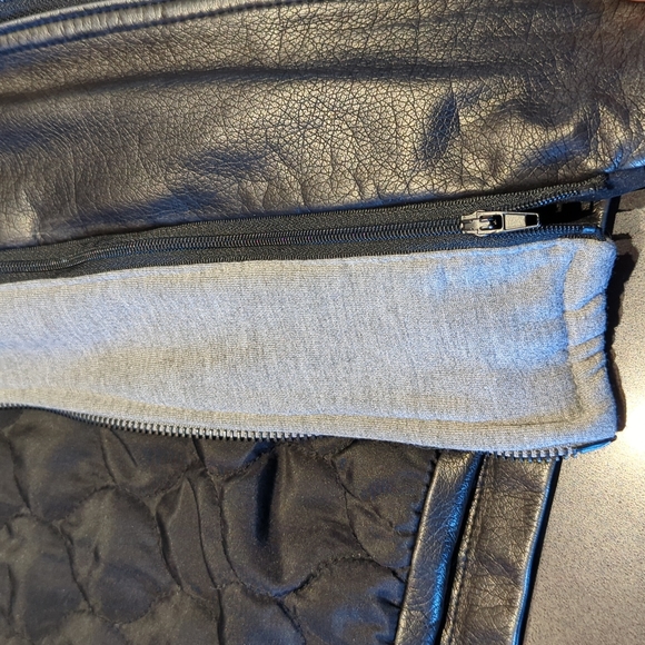 Levi's faux leather utility jacket L - Picture 6 of 10
